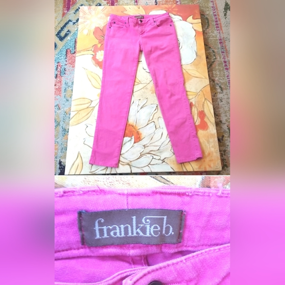Frankie B size 28 pink jeans